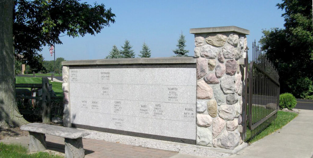 columbarium west garden wall